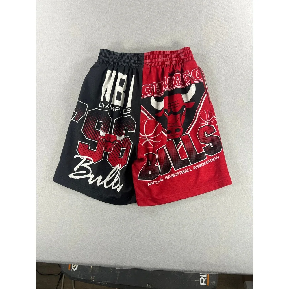 Mitchell & Ness Chicago Bulls‎ NBA Finals 1996 Home And Away Shorts Mens Size M